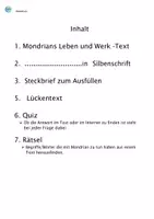 Vorschau - Stundenentwürfe - Piet Mondrian - Vater der Moderne - Seite 2