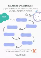 Vista previa - Hojas de trabajo - ESTIMULACIÓN COGNITIVA DEL LENGUAJE 1 - página 1