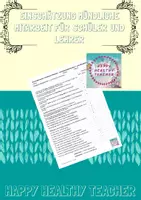 Vorschau - Arbeitsblätter - Bewertungsbogen Mündliche Mitarbeit im Unterricht - Deckblatt