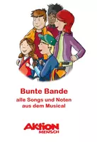 Vorschau - Fördermaterial/Inklusion - Der Bunte Bande Musical-Koffer - Kinderlieder zum Mitsingen (+ Noten) - Deckblatt