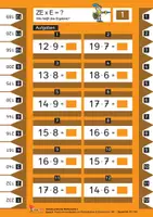 Vorschau - Arbeitsblätter - SelbstLernKartei Mathematik 4 Multiplikation und Division bis 100 | Mathematik Grundschule Klasse 1-4 | Kopfrechnen, Einmaleins, Karteikarten, Inklusion, Selbstkontrolle - Seite 2