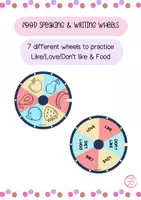 Vista previa - Juegos / Gamificación - SPEAKING/WRITING WHEELS PACK - Portada