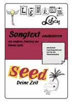 Vorschau - Stundenentwürfe - Einstieg in die Lyrik mit einem Songtext von SEED - Deckblatt