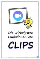 Vorschau - Präsentationen/Tafelbilder - Videos erstellen mit "CLIPS" - Bebilderte Anleitung - Deckblatt