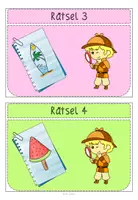 Vorschau - Arbeitsblätter - Mini-Escape-Game Sommer - Einmaleins Kernaufgaben - Seite 2