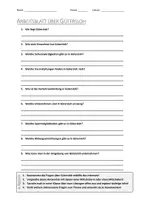 Vorschau - Arbeitsblätter - AB mit Fragen zum Thema "Gütersloh" + Lösungsblatt - Deckblatt