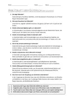 Vorschau - Arbeitsblätter - AB mit Fragen zum Thema "Gütersloh" + Lösungsblatt - Seite 1