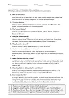Vorschau - Arbeitsblätter - AB mit Fragen zum Thema "Gämse" + Lösungsblatt + Infografik - Seite 2