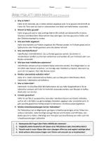 Vorschau - Arbeitsblätter - AB mit Fragen zum Thema "Hafer" + Lösungsblatt - Seite 1