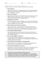 Vorschau - Arbeitsblätter - AB mit Fragen zum Thema "Halloween" + Lösungsblatt + Mindmap + Infografik - Seite 3