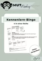 Vorschau - Spiele - Kennenlern-Bingo: 4-in-einer-Reihe - Deckblatt