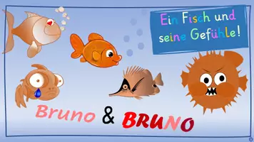 Vorschau - Arbeitsblätter - Bruno und Bruno - ein Fisch und seine Gefühle (Buch über die verschiedenen Gefühle mit passenden Arbeitsblättern) - Seite 1