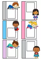 Vorschau - Präsentationen/Tafelbilder - Türaushang Superheldenklasse – Türschild & Türdeko fürs Klassenzimmer - Seite 2