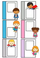 Vorschau - Präsentationen/Tafelbilder - Türaushang Superheldenklasse – Türschild & Türdeko fürs Klassenzimmer - Seite 3