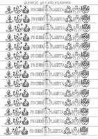 Vista previa - Manualidades / Dibujos para colorear - Pulseras yo cuido el planeta en castellano y catalán. - página 2