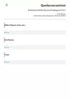 Vorschau - Bildkarten - Materialpaket Illustrationen Kindergarten Skizzme Teil 1-4 - Seite 1