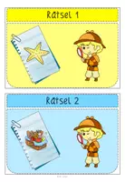 Vorschau - Arbeitsblätter - Mini-Escape-Game Sommer - Addition und Subtraktion ZR 100 - Seite 1
