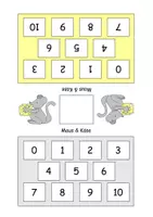Vorschau - Spiele - Maus und Käse - Würfelspiel zum großen 1x1 - Seite 1