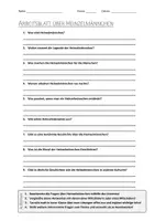 Vorschau - Arbeitsblätter - AB mit Fragen zum Thema "Heinzelmännchen" + Lösungsblatt + Infografik - Deckblatt