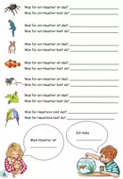 Vorschau - Arbeitsblätter - Übung Grammatik "sein und haben" Thema Haustiere - DaZ / DaF / Deutsch - Seite 2