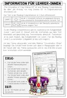 Vorschau - Arbeitsblätter - The Coronation of King Charles III - Reading Comprehension (2-fach differenziert + Conversation Strips) - Seite 1