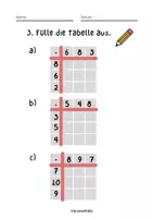 Vorschau - Stationenlernen - VERA 3 Mathe | Vera 3 Training | Fit für VERA 3 Mathematik Klasse 3 (mit Lösungen) - Seite 3