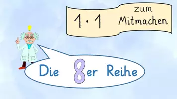 Vorschau - Präsentationen/Tafelbilder - Interaktive PDF - Einmaleins & Punktebilder - Die 8er Reihe - Seite 2