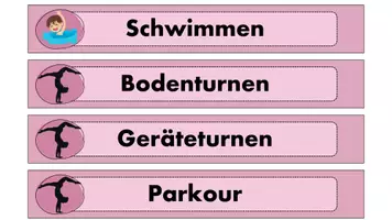 Vorschau - Bildkarten - Maxibriefkarton Etiketten Sport - Seite 1