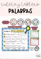 Vista previa - Hojas de trabajo - Palabras - Portada