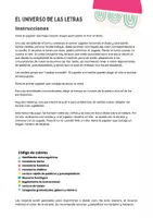 Vista previa - Juegos / Gamificación - JUEGO DISLEXIA. EL UNIVERSO DE LAS LETRAS - página 1