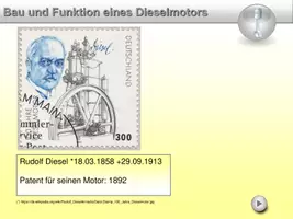 Vorschau - Präsentationen/Tafelbilder - Dieselmotor - Deckblatt