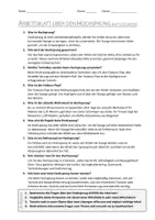 Vorschau - Arbeitsblätter - AB mit Fragen zum Thema "Hochsprung" + Lösungsblatt + Mindmap + Infografik - Seite 3