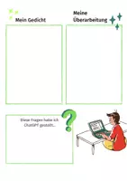 Vorschau - Arbeitsblätter - ChatGPT: Grammatik, Gedichte, Kurzgeschichten - Seite 2