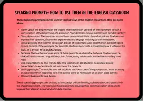Vorschau - Arbeitsblätter - The Commonwealth (Speaking Prompts / Conversation Cards) - Seite 2