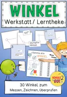 Vorschau - Arbeitsblätter - WINKEL Werkstatt / Geometrie - Deckblatt
