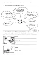 Vorschau - Arbeitsblätter - Step by step guide for writing a short story, father and son-imagestory, talking about feelings - Seite 2