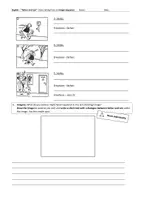 Vorschau - Arbeitsblätter - Step by step guide for writing a short story, father and son-imagestory, talking about feelings - Seite 3