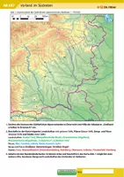 Vorschau - Arbeitsblätter - Vorland im Südosten - Deckblatt