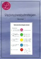Vorschau - Merkblätter - Merkblatt: Rechtschreibstrategien - Deckblatt