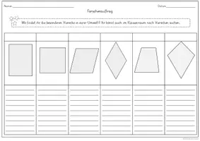 Vorschau - Arbeitsblätter - Besondere Vierecke Forscherauftrag - Seite 2