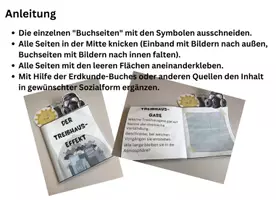 Vorschau - Arbeitsblätter - Der Treibhauseffekt Deckblatt - Seite 1