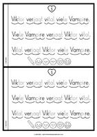 Vorschau - Arbeitsblätter - Lese-Flitzer | Buchstabe V/v | Lesetempo-Training | Druckschrift - Seite 2