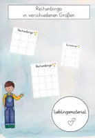 Vorschau - Spiele - Rechenbingo in verschiedenen Größen - Deckblatt