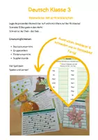 Vorschau - Spiele - Reimwörter mit ie-Wortkärtchen - Wörter mit ie - Deutsch Klasse 3 - Seite 1