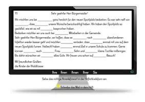 Vorschau - Spiele - Anredefürwörter im Mail-Folienstift - Anredefürwörter - Deutsch Klasse 3 - Seite 2