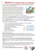 Aperçu - Feuilles d'exercices - Bisphénol - un danger invisible et omniprésent (avec correction) - Page de couverture