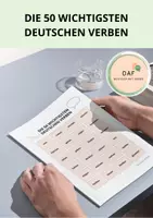 Vorschau - Unterrichtsreihen - DaF/DaZ - Materialpaket: Wortschatz A1-B2 - Deckblatt