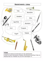 Vorschau - Arbeitsblätter - Instrumentenkunde: Instrumente zuordnen (mit Lösung) - Seite 3