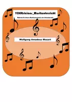 Vorschau - Arbeitsblätter - Wolfgang Amadeus Mozart - Sein Leben und Werke - Deckblatt