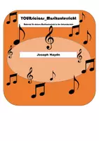 Vorschau - Arbeitsblätter - Joseph Haydn - seine Werke und die Sinfonie mit dem Paukenschlag - Deckblatt